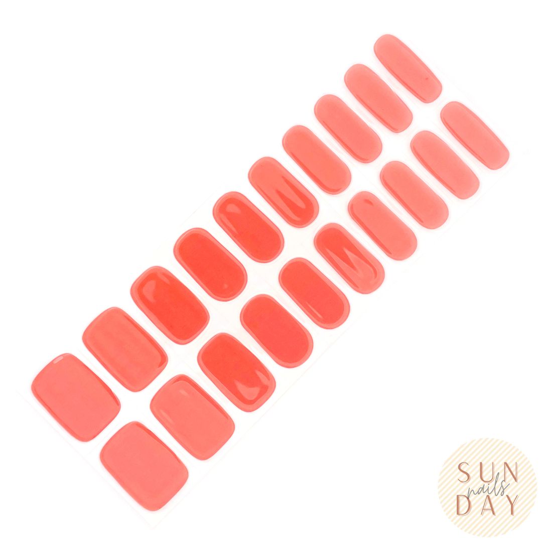 Hot or Cold Semi Cured Gel Nail Sticker Kit - Sunday Nails AU - Semi Cured Gel Nails