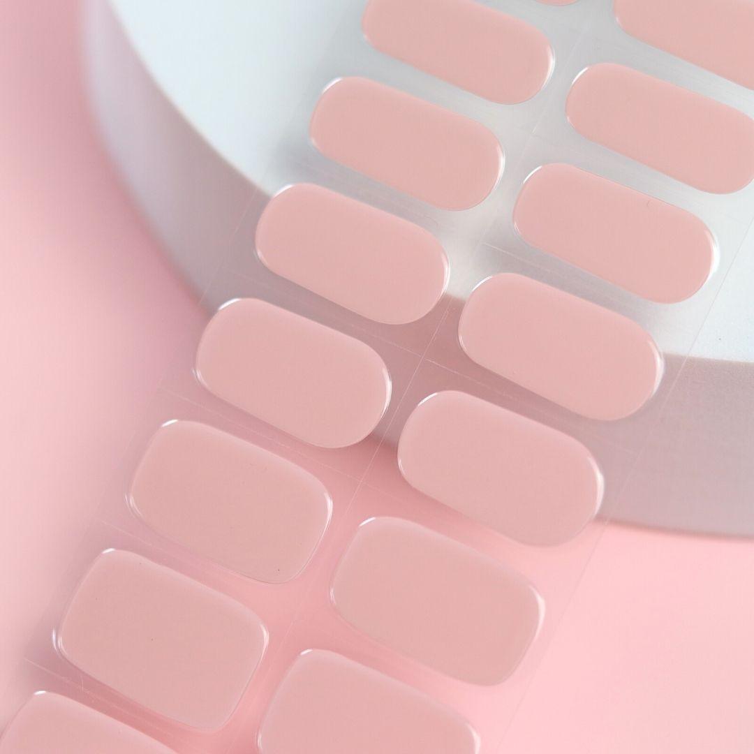 Rose Semi Cured Gel Nail Sticker Kit - Sunday Nails AU - Semi Cured Gel Nails