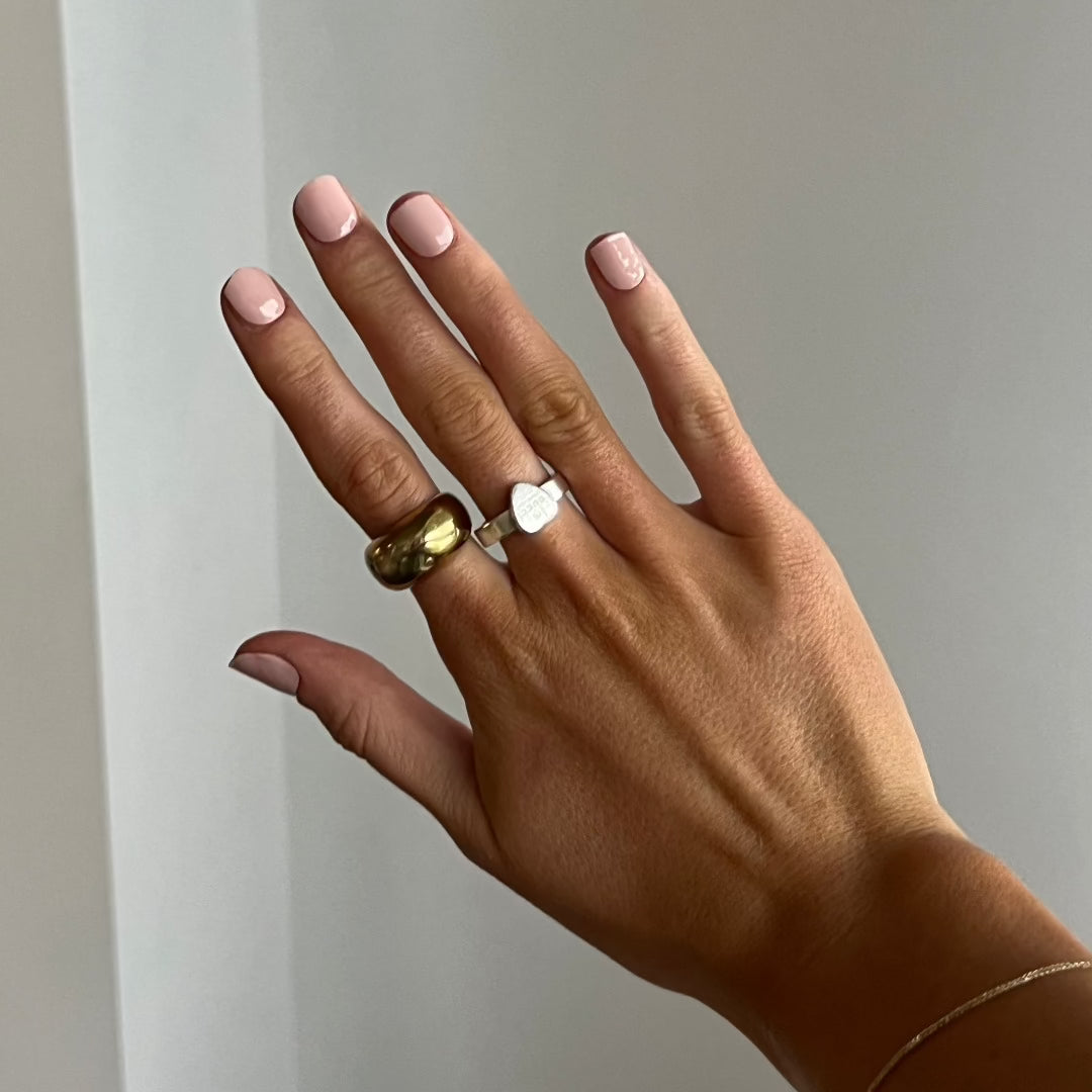 Rose Semi Cured Gel Nail Sticker Kit