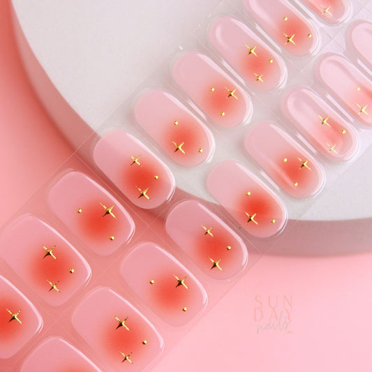 Starkissed Semi Cured Gel Nail Sticker Set (Celestial Collection) | Sunday Nails AU