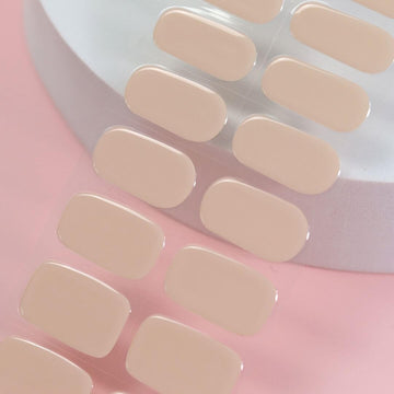 Bisque Semi Cured Gel Nail Sticker Kit - Sunday Nails AU - Semi Cured Gel Nails