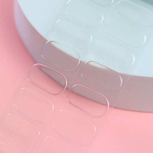 Clear Semi Cured Gel Nail Sticker Kit - Sunday Nails AU - Semi Cured Gel Nails