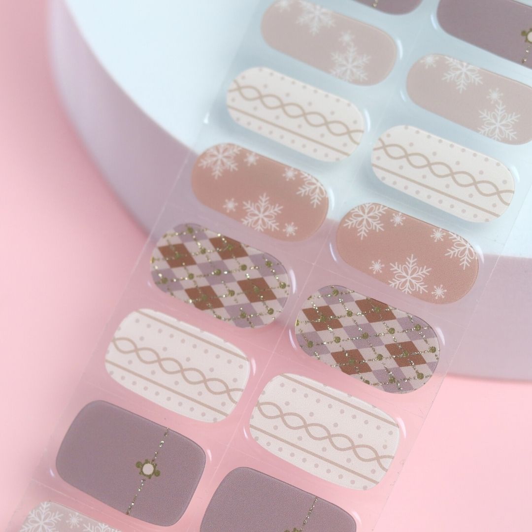 Frost Semi Cured Gel Nail Sticker Kit - Sunday Nails AU - Semi Cured Gel Nails