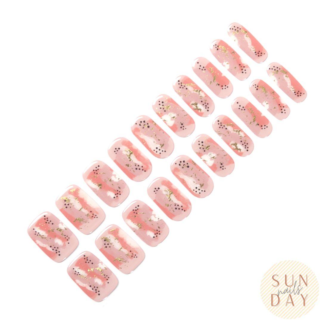 Iris Semi Cured Gel Nail Sticker Kit - Sunday Nails AU - Semi Cured Gel Nails