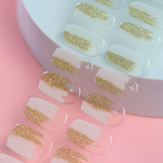 Galaxy Semi Cured Gel Nail Sticker Kit - Sunday Nails AU - Semi Cured Gel Nails