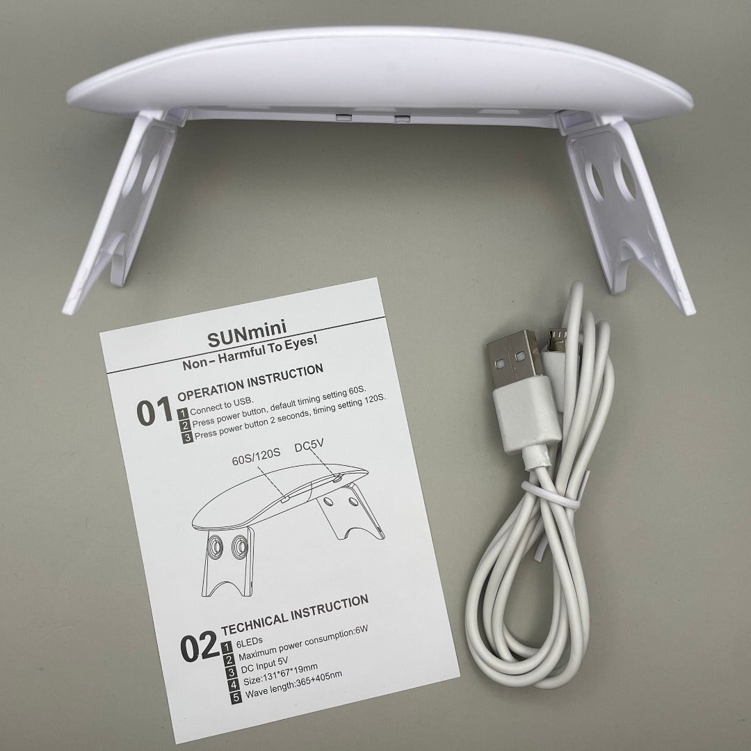 UV LED nail lamp - Sunday Nails AU - Semi Cured Gel Nails