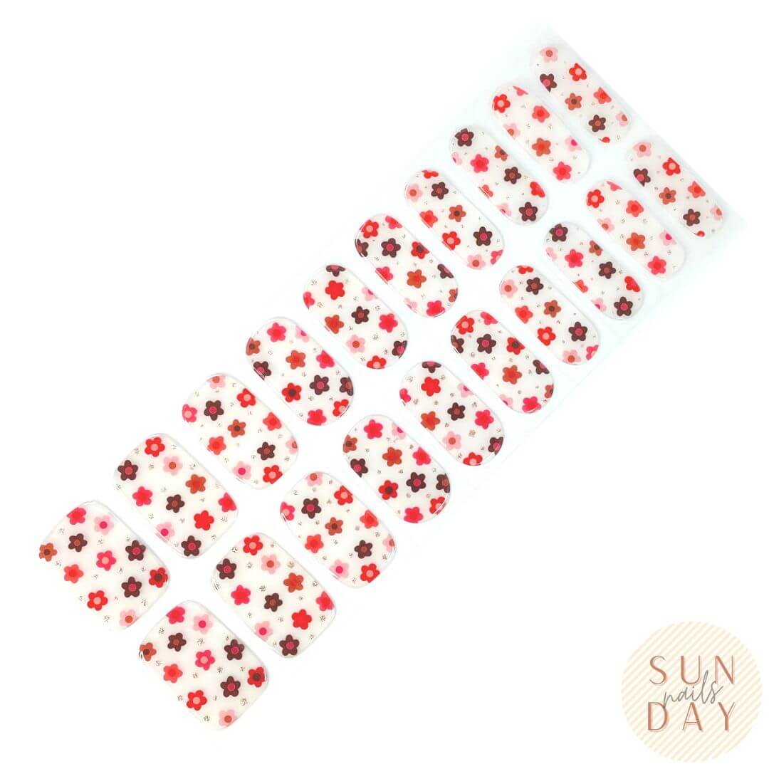 Charm Semi Cured Gel Nail Sticker Kit - Sunday Nails AU - Semi Cured Gel Nails