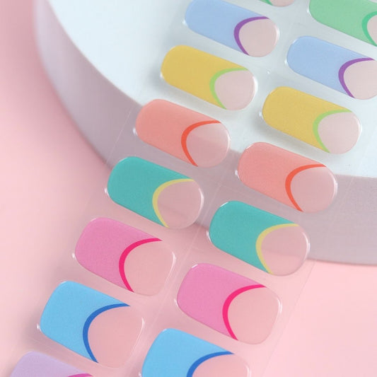 Crayola Semi Cured Gel Nail Sticker Kit - Sunday Nails AU - Semi Cured Gel Nails