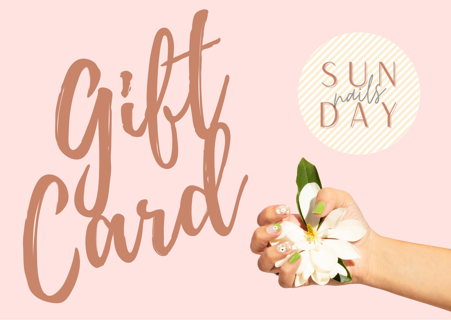 Sunday Nails AU Semi Cured Gel Nail Stickers E-Gift Card