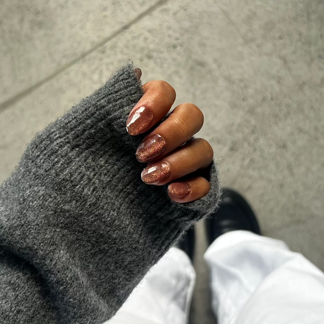 Rust Semi Cured Gel Nail Sticker Kit | Sunday Nails AU