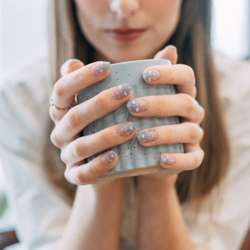 Cloudy Day Semi Cured Gel Nail Sticker Kit | Sunday Nails AU