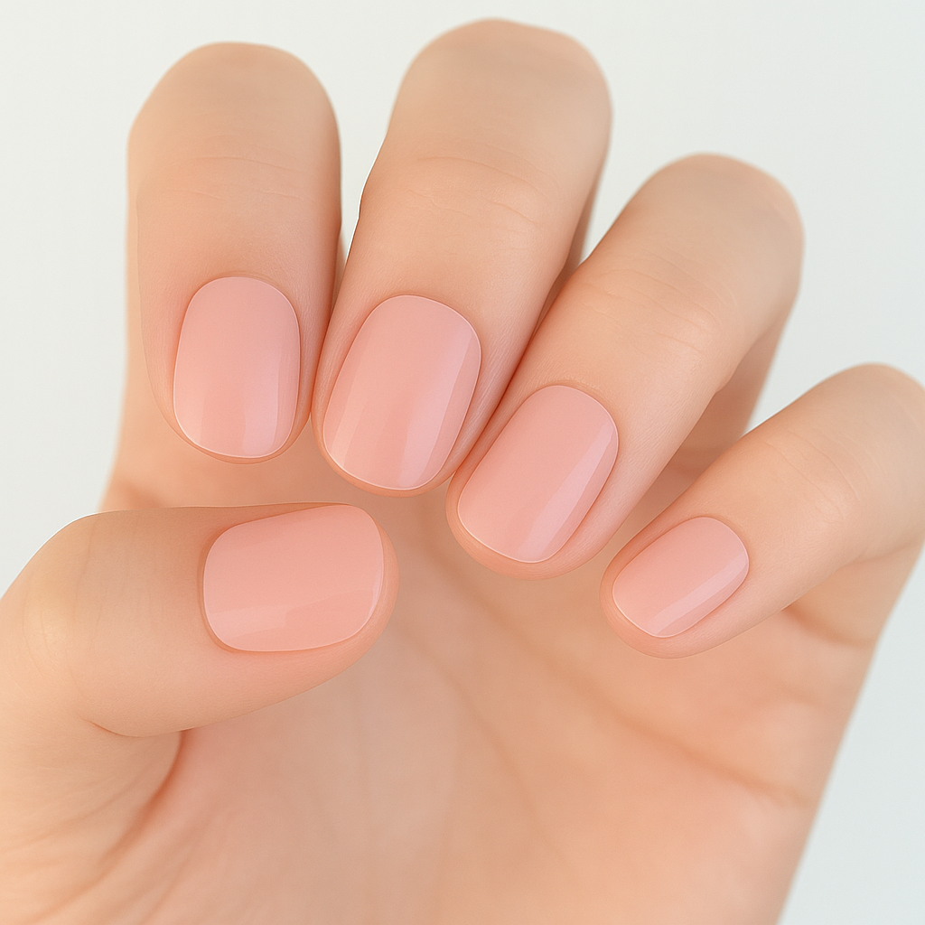 Jelly Nude Semi Cured Gel Nail Sticker Kit