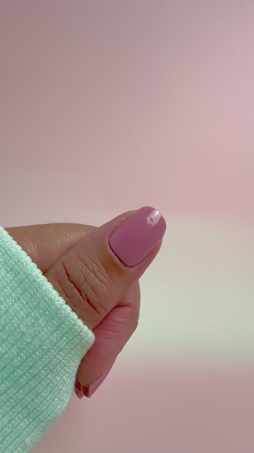 Rouge Semi Cured Gel Nail Sticker Kit