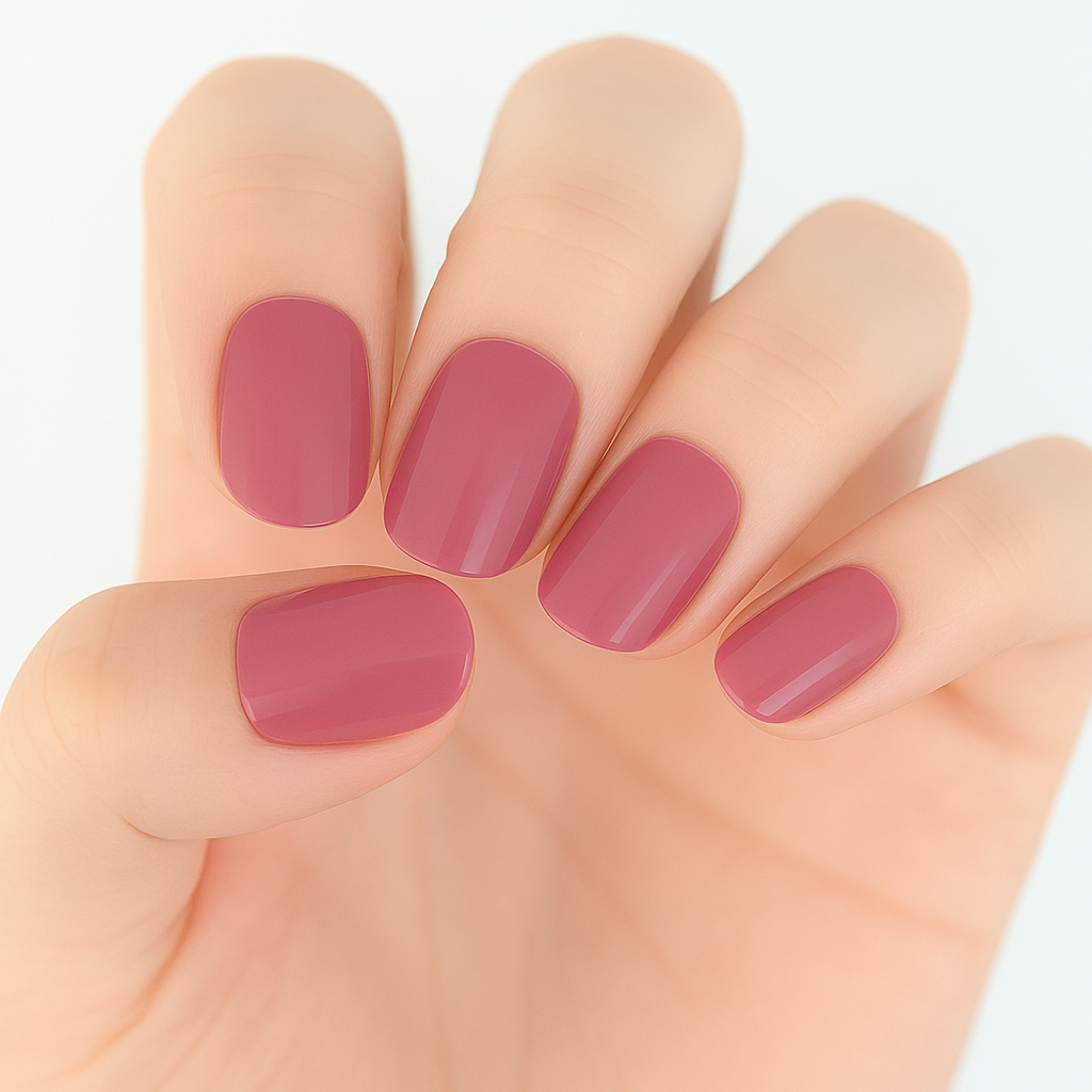 Rouge Semi Cured Gel Nail Sticker Kit